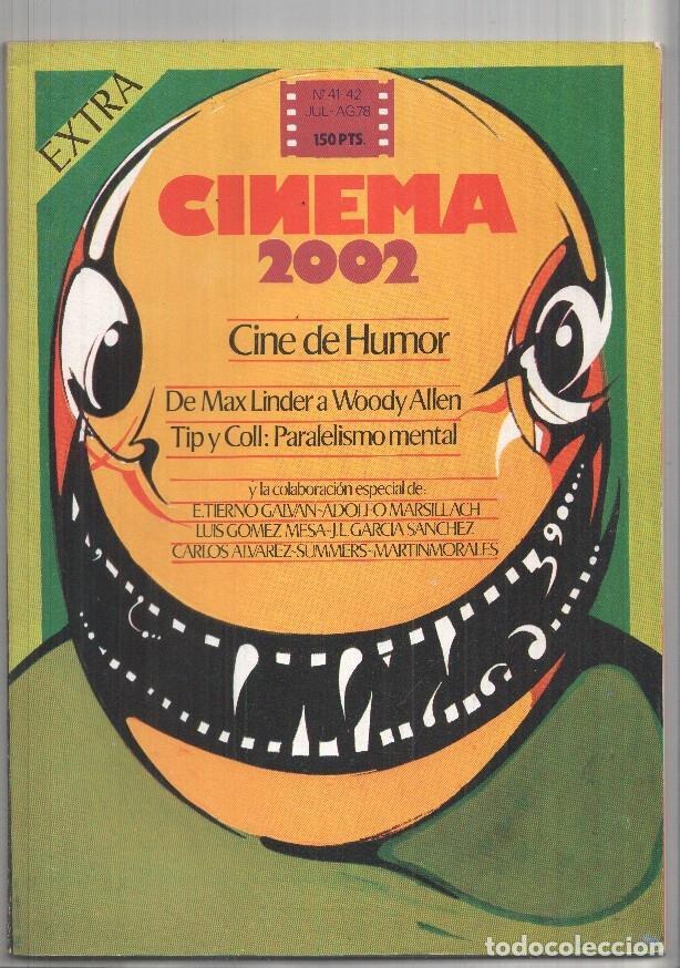 Cartoline: Revista Cinema 2002: num 41-42. Extra. Jul. -ag. 78: Cine de Humor, De Max Linder a Wooy Alllen - NU