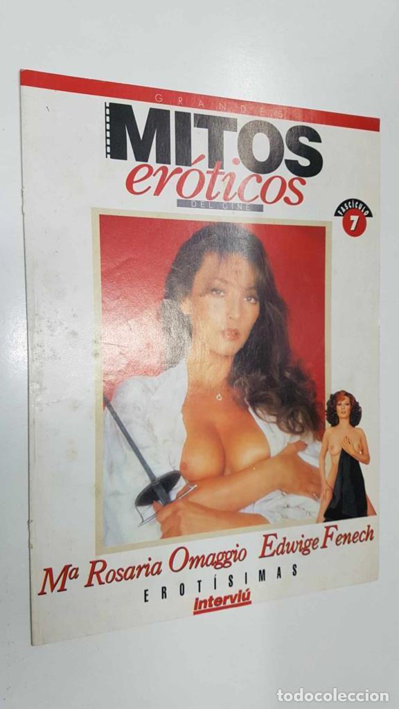 Postales: Grandes Mitos eroticos del cine: fasciculo 7 - Maria Rosaria Omaggio. Interviu. Erotisimas. Paginas