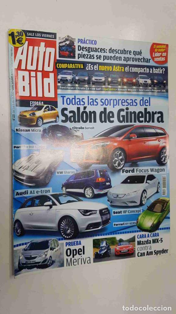 Postales: Autobild: num 225, 5/3/2010 - Todas las sorpresas del salon de Ginebra. Descubre que piezas se puede