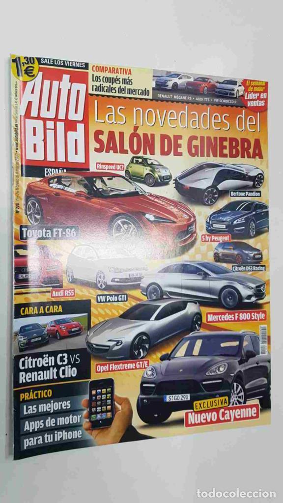 Postales: Autobild: num 224, 26/2/2010 - Novedades del salon de Ginebra, Nuevo Cayenne, Renovacion del carne -