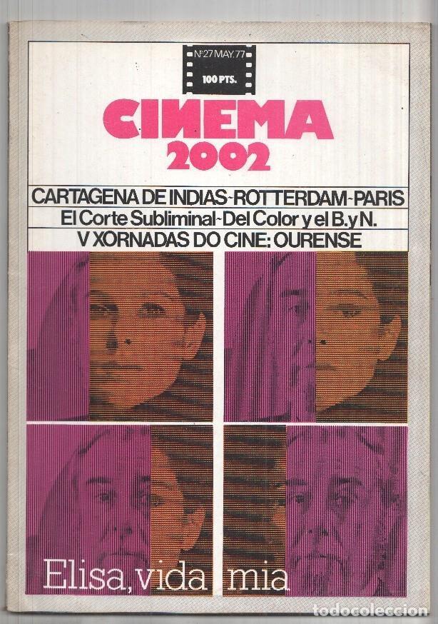 Postkarten: Revista Cinema 2002: num 27 may. 77: Cartagena de Indias, Rotterdam, Paris. V Xornadas do Cine Ouren