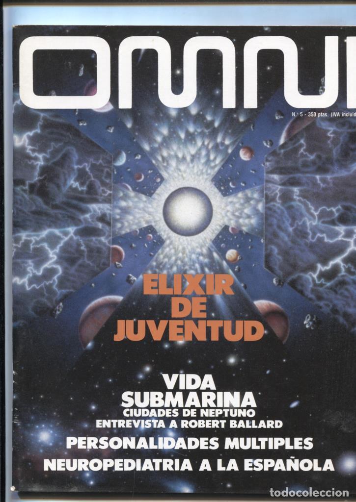 Postales: Omni numero 05: entrevista con Robert Ballard, Ciudades de Neptuno - Varios