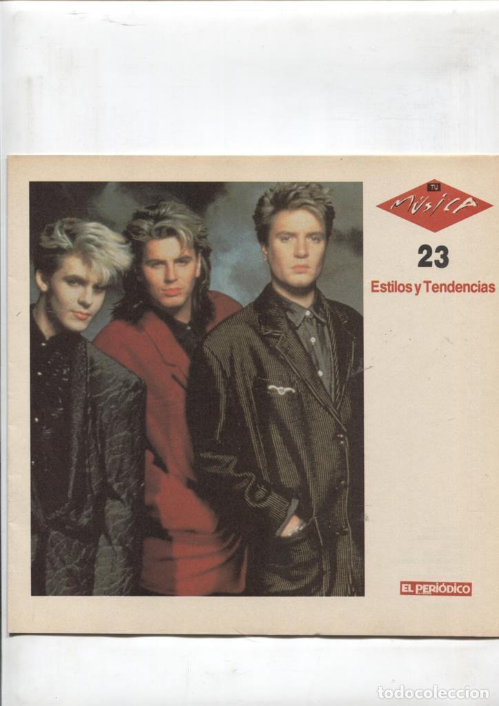Postales: Fasciculo tu musica numero 23: Estilos y tendencias - Varios