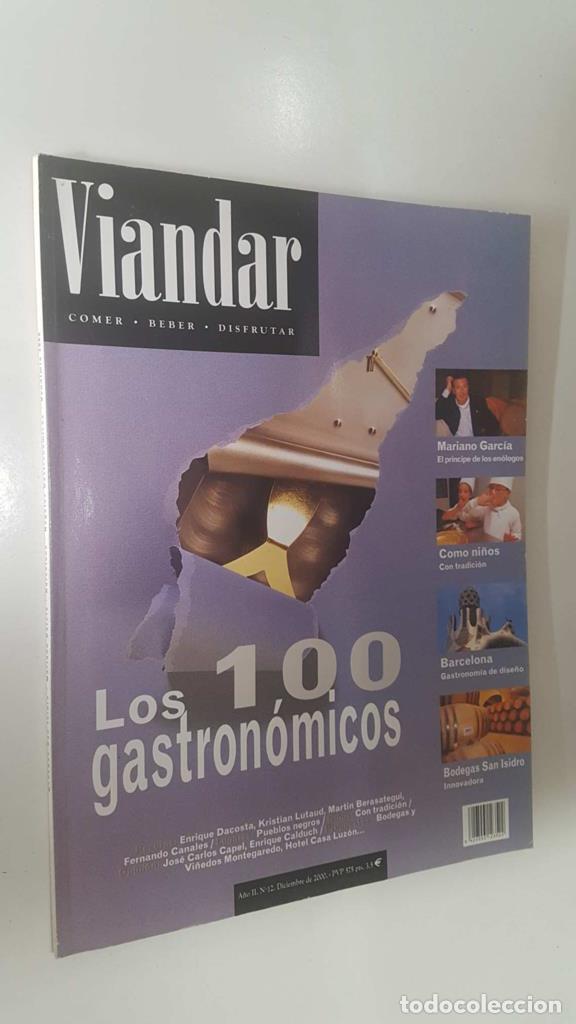Postkarten: Revista Viandar num 12: a&ntilde;o II, dic 2000 - Mariano Garcia el principe de los enologos, Ciudades: Bar