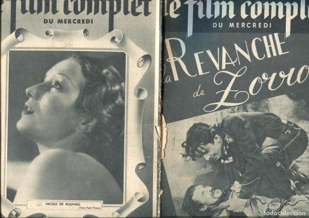 Postales: Le Film Complet du mercredi numero 2437 (13.11.1940) : La revanche de Zorro - NULL