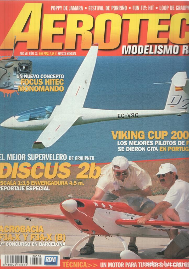 Postales: Revista Aerotec modelismo RC numero 078: Viking cup 2000 - varios