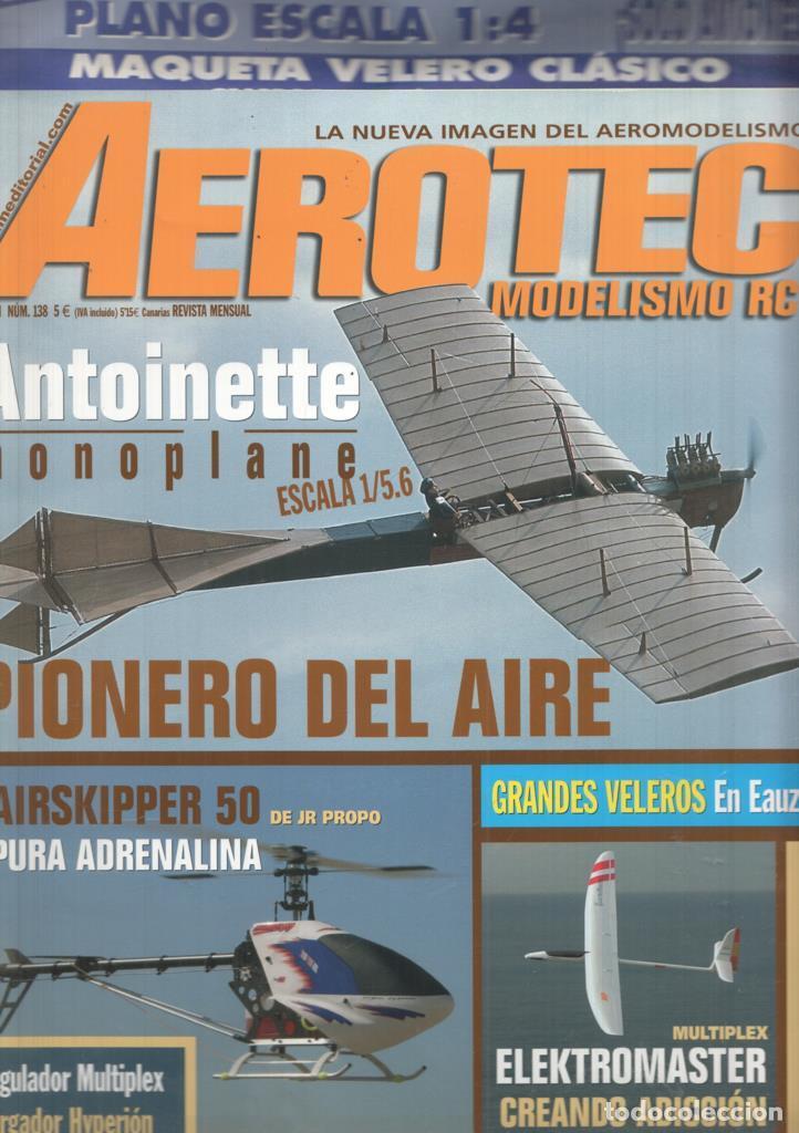 Postkarten: Revista Aerotec modelismo RC numero 138: Antoinette - varios