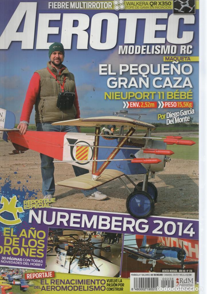 Postales: Revista Aerotec modelismo RC numero 238: Nuremberg 2014 - varios