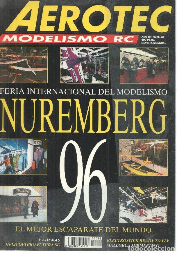 Postkarten: Revista Aerotec modelismo RC numero 022: Nuremberg 96 - varios