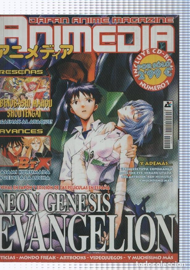 Postales: Animedianumero 07: Neon Genesis Evangelion- Massami Kurumada vuelve la - Varios