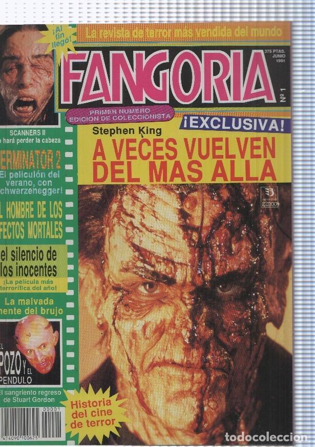 Postales: Fangoria numero 01, junio 1991: A veces vuelven del mas alla, de Stephen King- - Varios