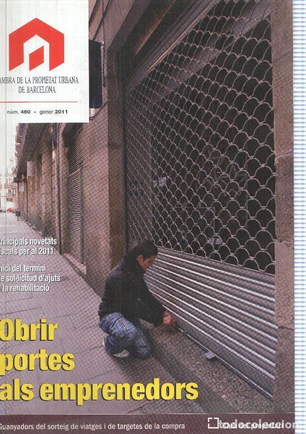 Postkarten: Cambra de la Propietat Urbana de Barcelona, numero 460, enero 2011 - Varios