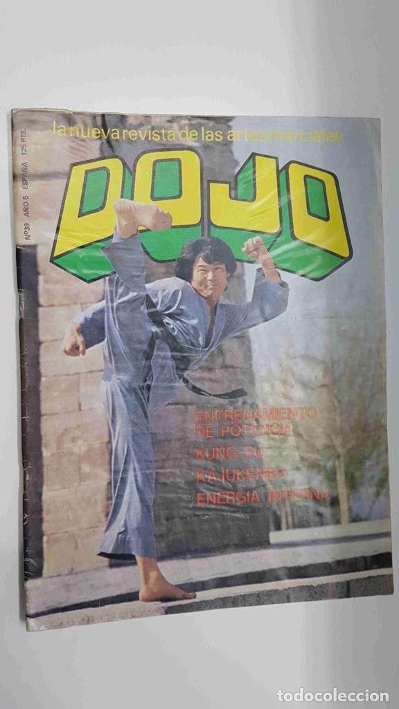 Postales: Revista: Dojo num 39, A&ntilde;o 5, 1981. Revista Artes Marciales - Cine los dobles de Bruce Lee, Realidad