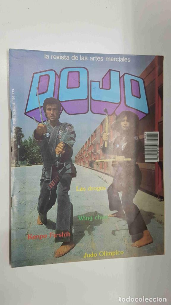 Postales: Revista: Dojo num 79, A&ntilde;o 8 septiembre (1984). Revista Artes Marciales - El estilo del mes Wing-Chun