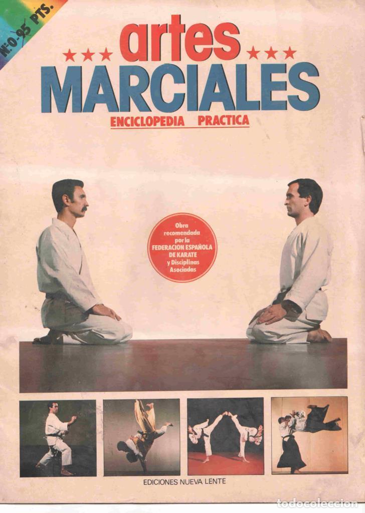 Postales: Fasciculo: Artes Marciales num 0. Enciclopedia Practica - Biografias sobre Rafael Ortega Hernandez,
