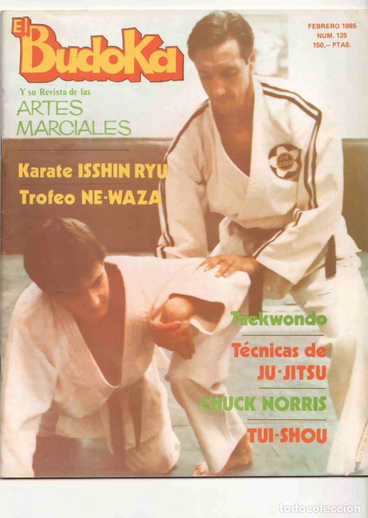 Postkarten: Revista: El Budoka num 125, febrero 1985. Revista Artes Marciales - Chuck Norris, Entrevista con Sal