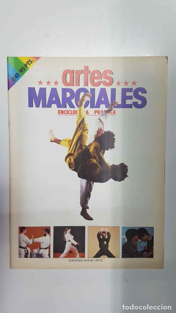 Postales: Fasciculo: Artes Marciales num 41. Enciclopedia Practica. Karate-Do paradas de mu&ntilde;eca - NULL