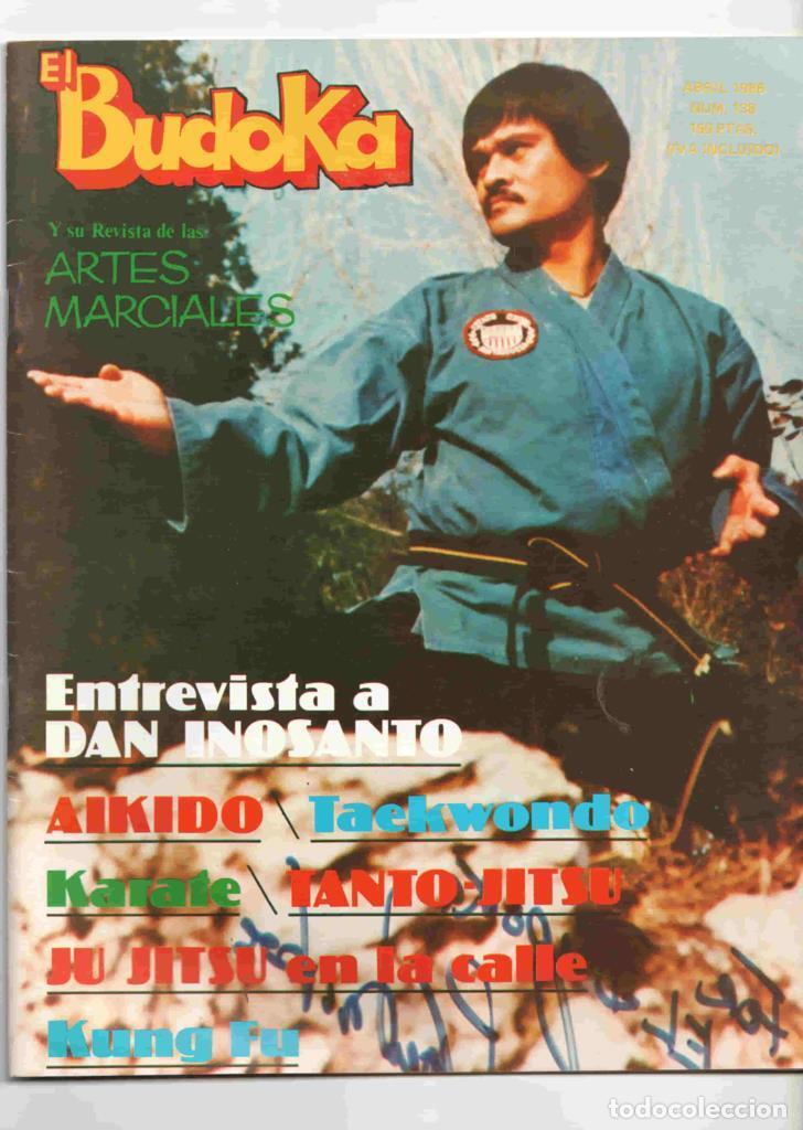 Postais: Revista: El Budoka num 138, abril 1986. Revista Artes Marciales - Portada: Thomas Barro Mitose. Entr