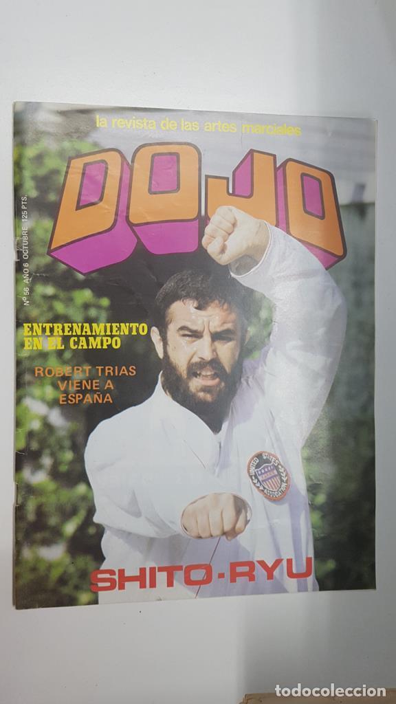 Postales: Revista: Dojo num 56 a&ntilde;o 6 octubre. Revista Artes Marciales. Algunos de los articulos que incluye: B