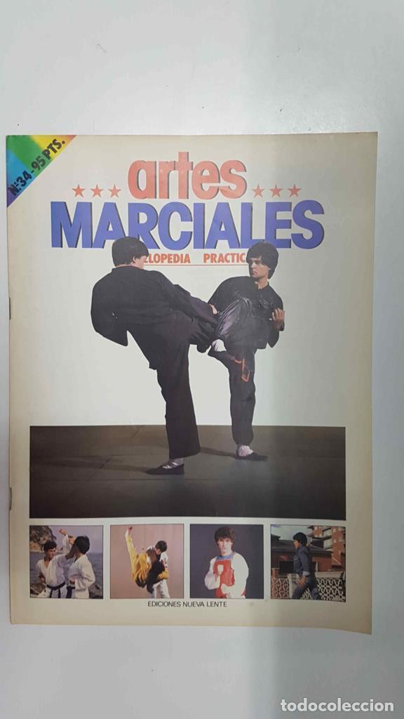 Postales: Fasciculo: Artes Marciales num 34. Enciclopedia Practica. Karate-do al aire libre - NULL