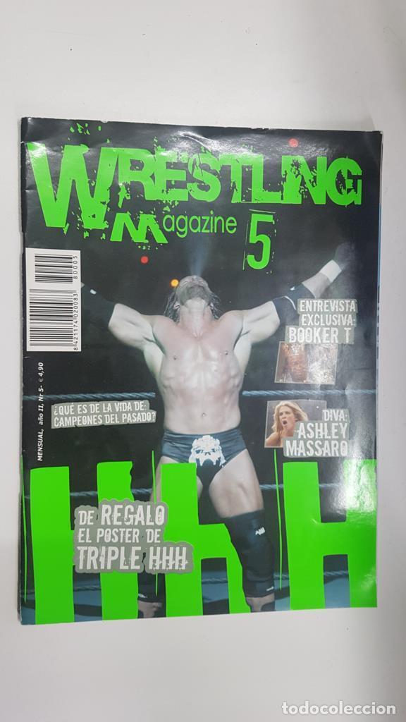 Postales: Revista lucha libre: Wrestling Magazine a&ntilde;o II nr 5. Entrevista exclusiva Booker T. Regalo poster th