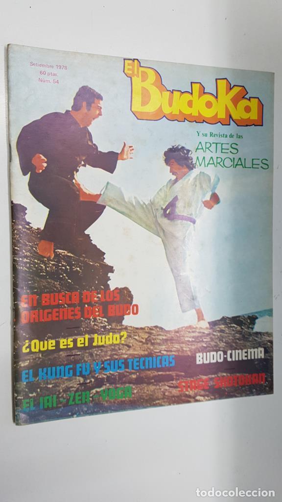 Postales: Revista: El Budoka num 54, septiembre 1978. Revista Artes Marciales. En busca de los origenes del Bu