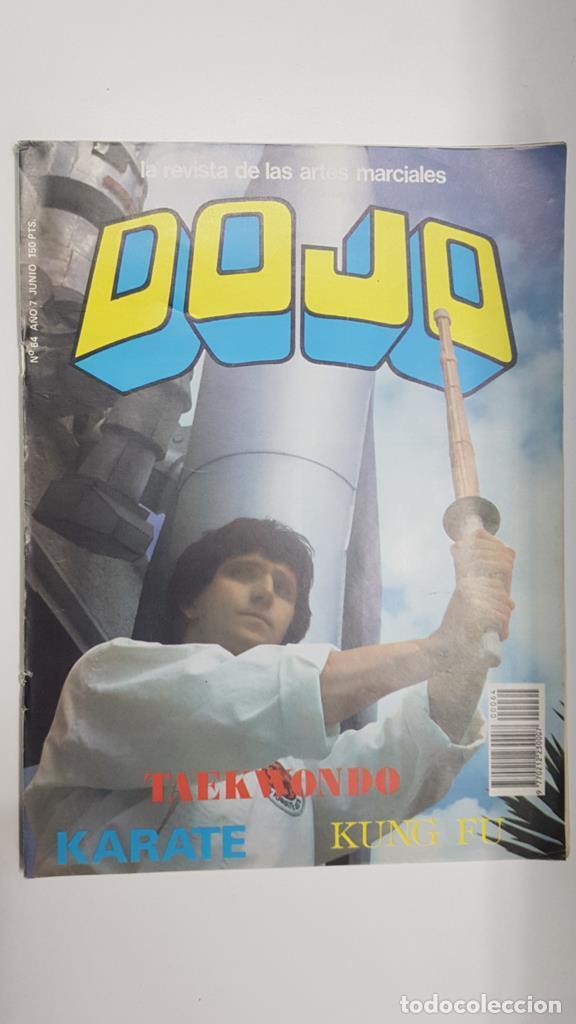 Postales: Revista Artes Marciales: DOJO, Numero 64 a&ntilde;o 7 junio. Entrevista a Ron Van Clief, articulo sobre def
