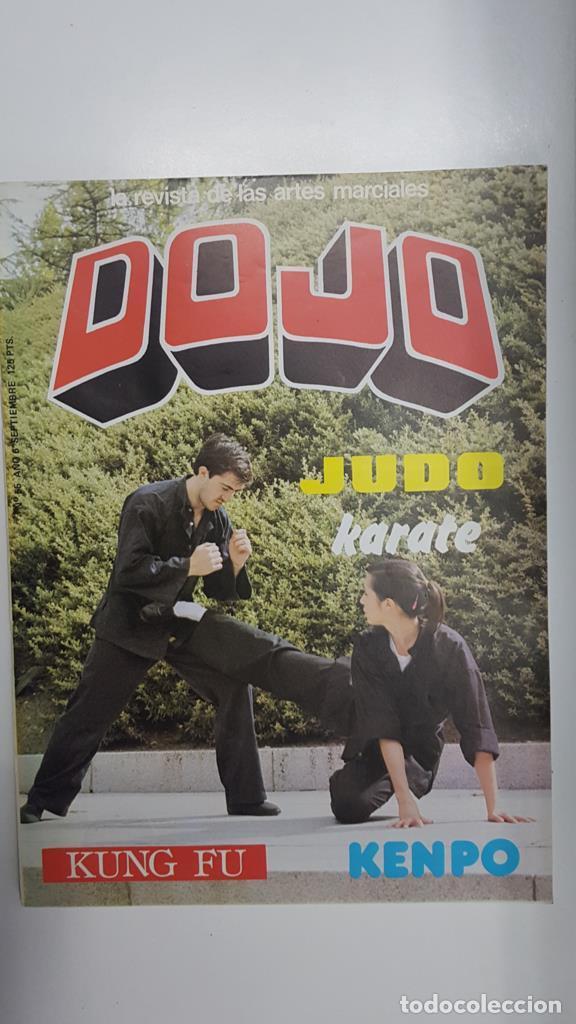 Postales: Revista Artes Marciales: DOJO, Numero 56 a&ntilde;o 6 septiembre. Articulo sobre el sumo, entrevista a Hil