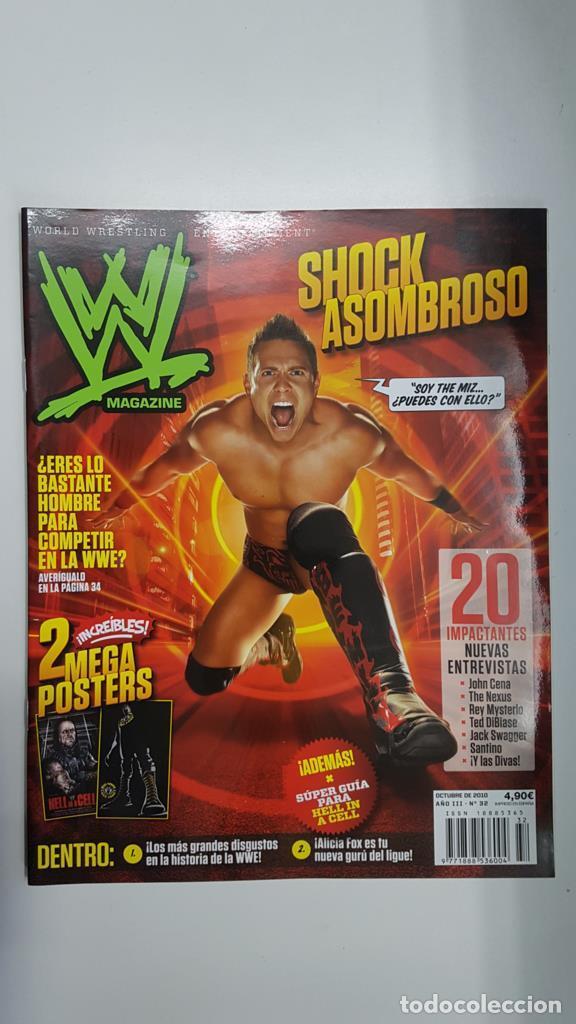 Postales: Revista lucha libre: WWE Magazine a&ntilde;o III num 32, octubre 2010. No incluye poster. Entrevista a Wade