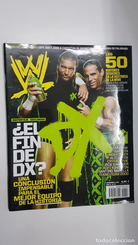 Postales: Revista lucha libre: WWE Magazine a&ntilde;o II num 21, noviembre 2009. Los 50 mayores desaires de la histo