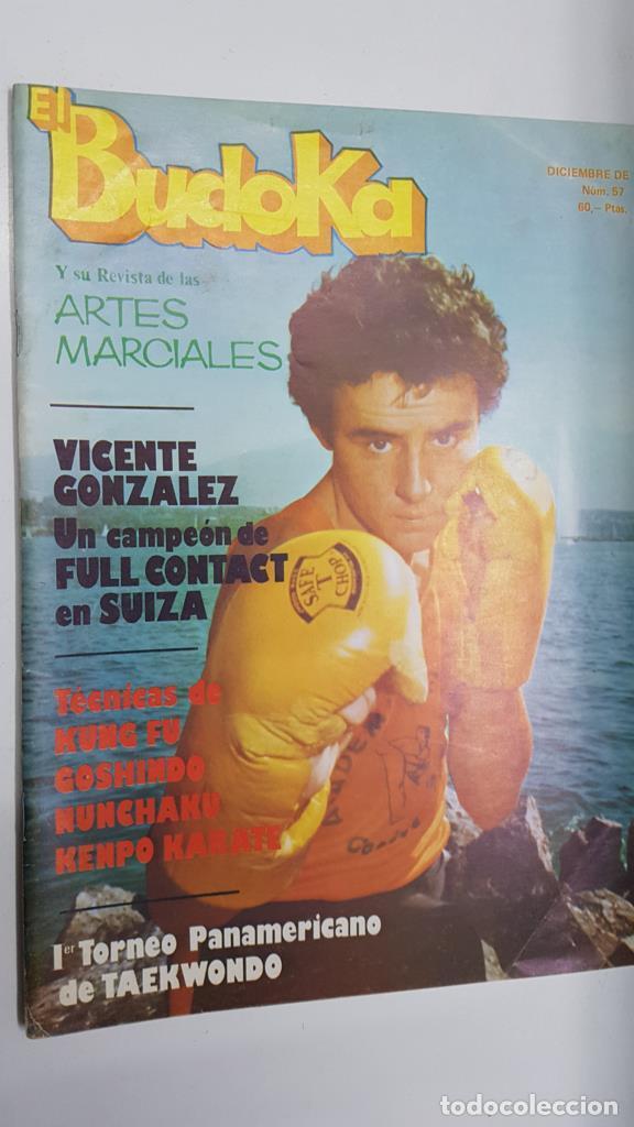 Cartoline: Revista: El Budoka num 57, diciembre 1978. Revista Artes Marciales - Portada: Vicente Gonzalez (camp