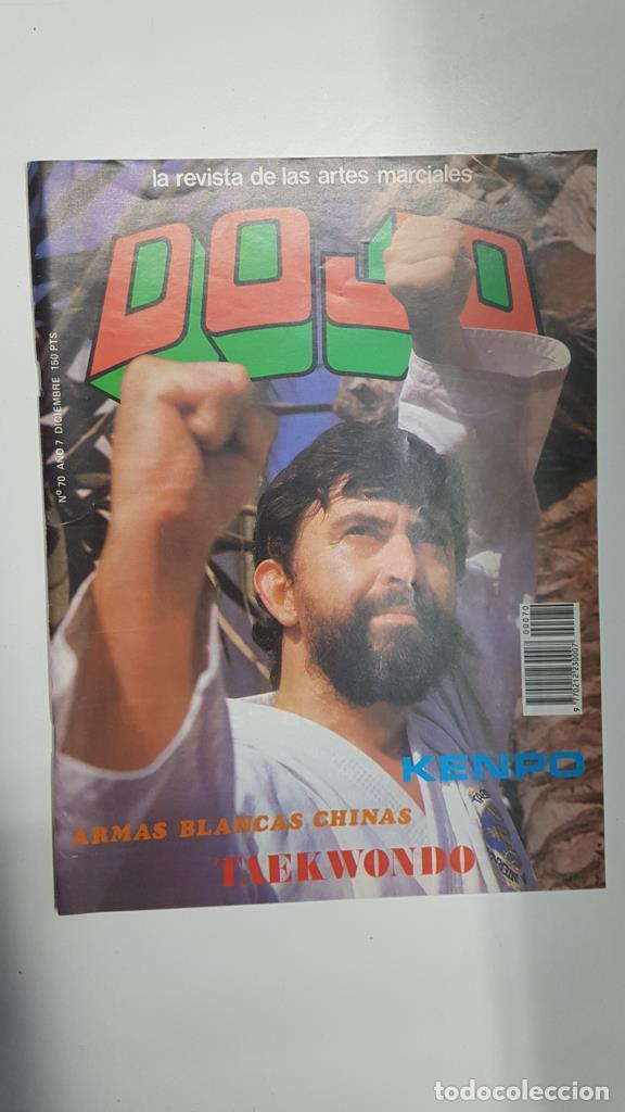 Postales: Revista: Dojo num 70, A&ntilde;o 7, diciembre 1983. Revista Artes Marciales. Algunos de los articulos: Arma