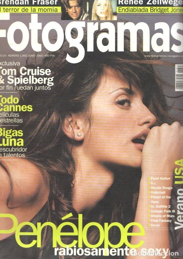 Postkarten: Fotogramas numero 1892, junio 2001: Brendan Fraser, el terror de la momia- Rene - varios