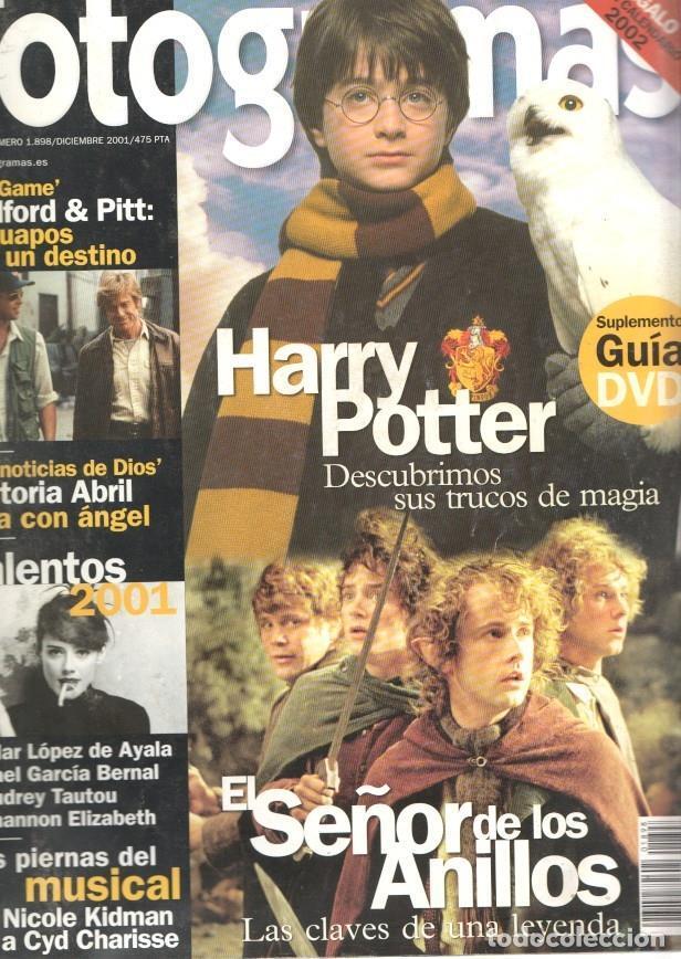 Postales: Fotogramas numero 1898, diciembre 2001: Harry Potter, descubrimos sus trucos - varios