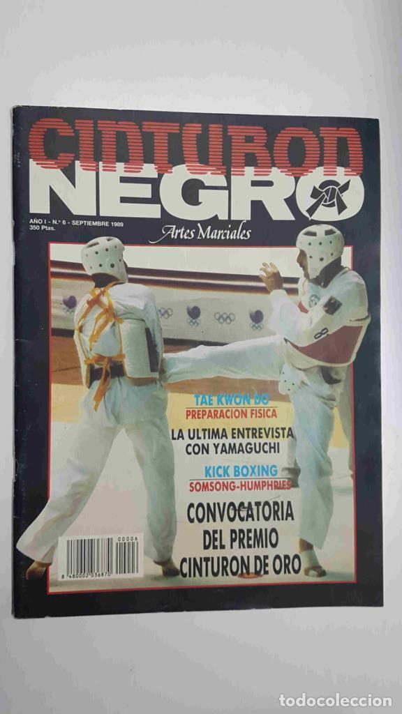 Cartoline: Revista Artes Marciales: Cinturon Negro a&ntilde;o I num 6 septiembre1989. Entrevista al maestro Gogen Yama