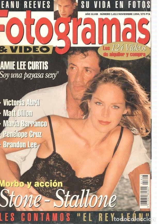 Postkarten: Fotogramas numero 1813, noviembre 1994: Stone- Stallone- Keanu Reeves, su - varios