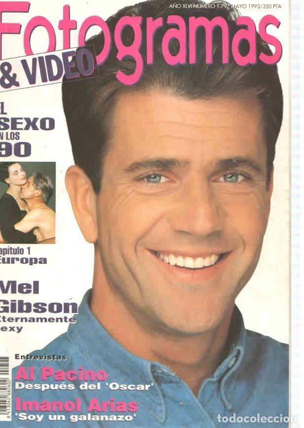 Postcards: Fotogramas numero 1797 mayo 1993:Mel Gibson, eternamente sexy- Al Paccino - varios