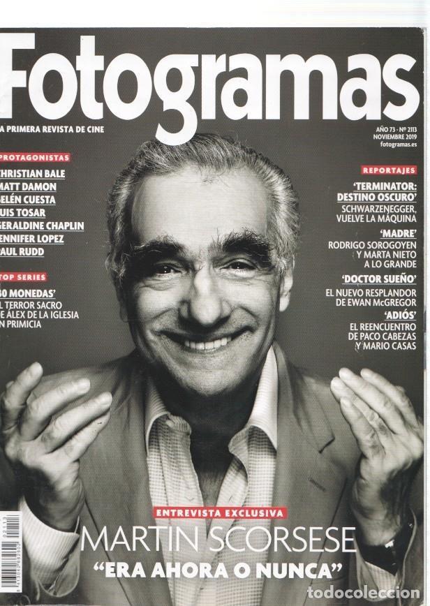 Postkarten: Fotogramas numero 2113, noviembre 2019: Martin Scorsese, era ahora o nunca- - varios