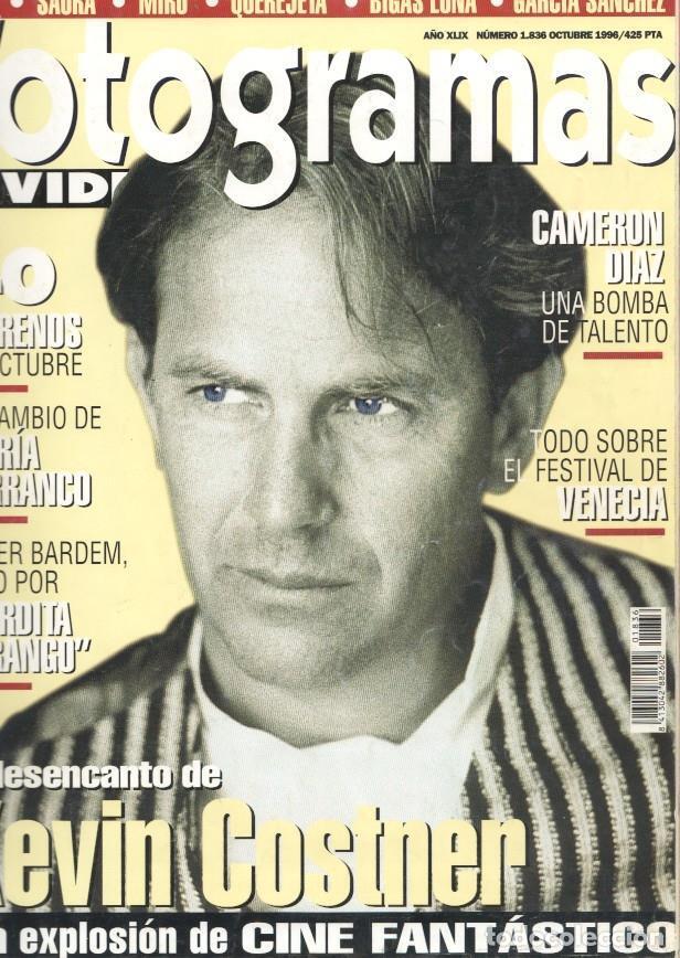Postkarten: Fotogramas numero 1836, octubre 1996: Kevin Costner- Uribe, Saura, Miro, - varios