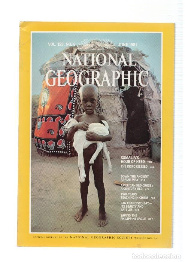 Postkarten: National Geographic, vol. 159 num 06, june 1981: Somalia s hour of need, the - varios