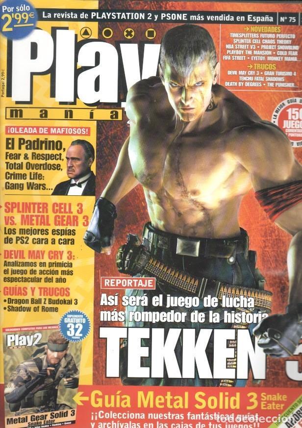 Postales: Play2 Mania: num 75 - Guia Tekken 5, reportajes: Metal Gear solid 3 Snake Eater - NULL