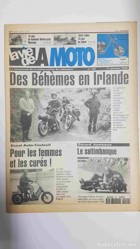 Cartoline: LA VIE DE LA MOTO, Numero 152: 1er janvier 1995 - Des Behemes en Irlande - VARIOS