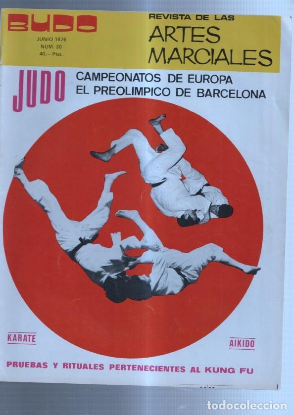 Postkarten: Revista: Budo num 30, junio 1976: Campeonato de Europa, El preolimpico de Barcelona - varios