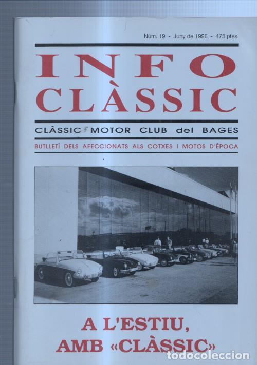 Cartoline: Info Classic numero 19: Ralli costa brava, la moto antiga a Sils - varios