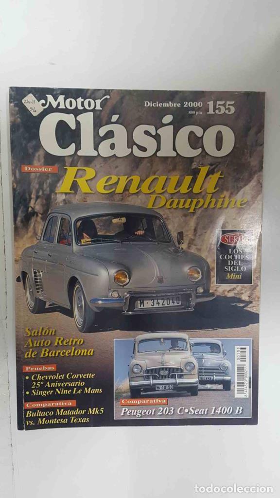 Postales: Motor Clasico numero 155, diciembre 2000: Ranault Dauphine - Varios