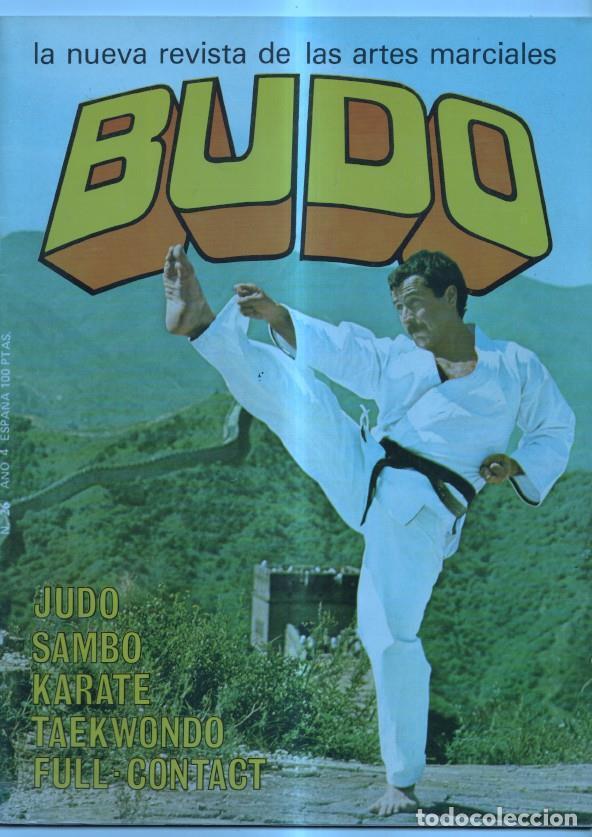 Postales: Revista: Budo num 026, a&ntilde;o 4: Patrick Tamburini, Karate leones, Emilio Azofra, J.A.Cechini - NULL