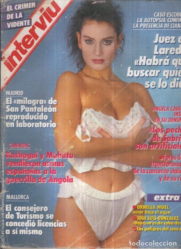 Postales: INTERVIU Numero 0646: ANGELA CAVAGNA dice que los pechos de sabrina son artificiales - Varios
