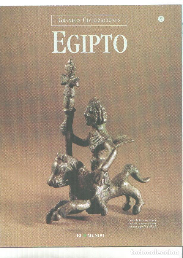Postales: Grandes Civilizaciones: Egipto, fasciculo 09: Los faraones negros - Varios