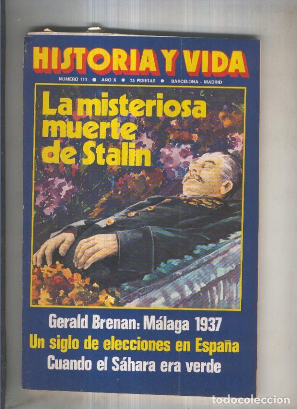 Postcards: Revista Historia y Vida numero 111: La misteriosa muerte de Stalin - Varios