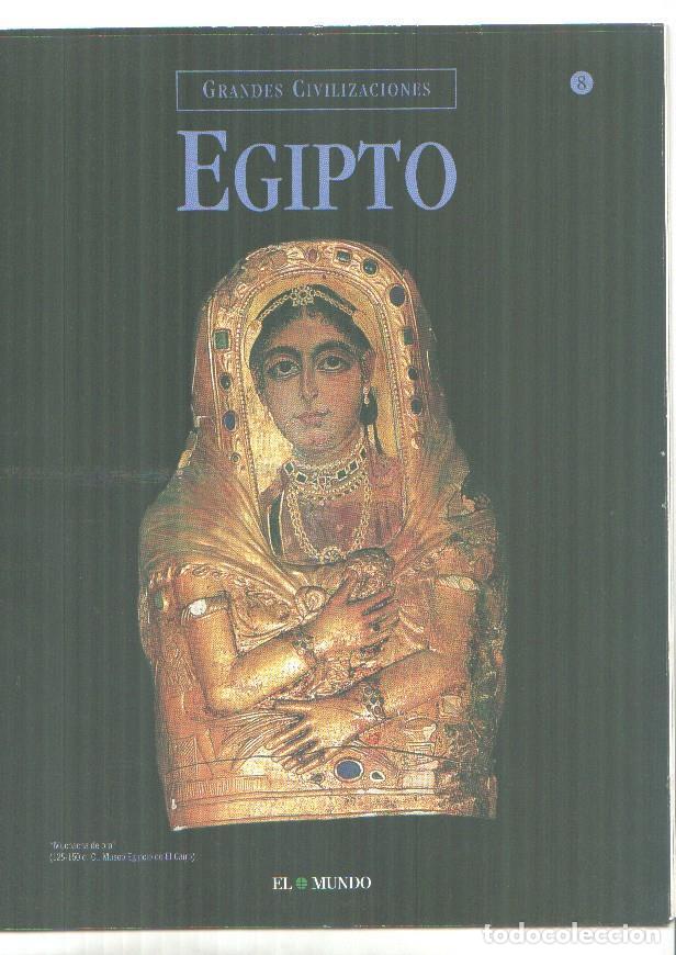 Postales: Grandes Civilizaciones: Egipto, fasciculo 08: El egipto romano - Varios